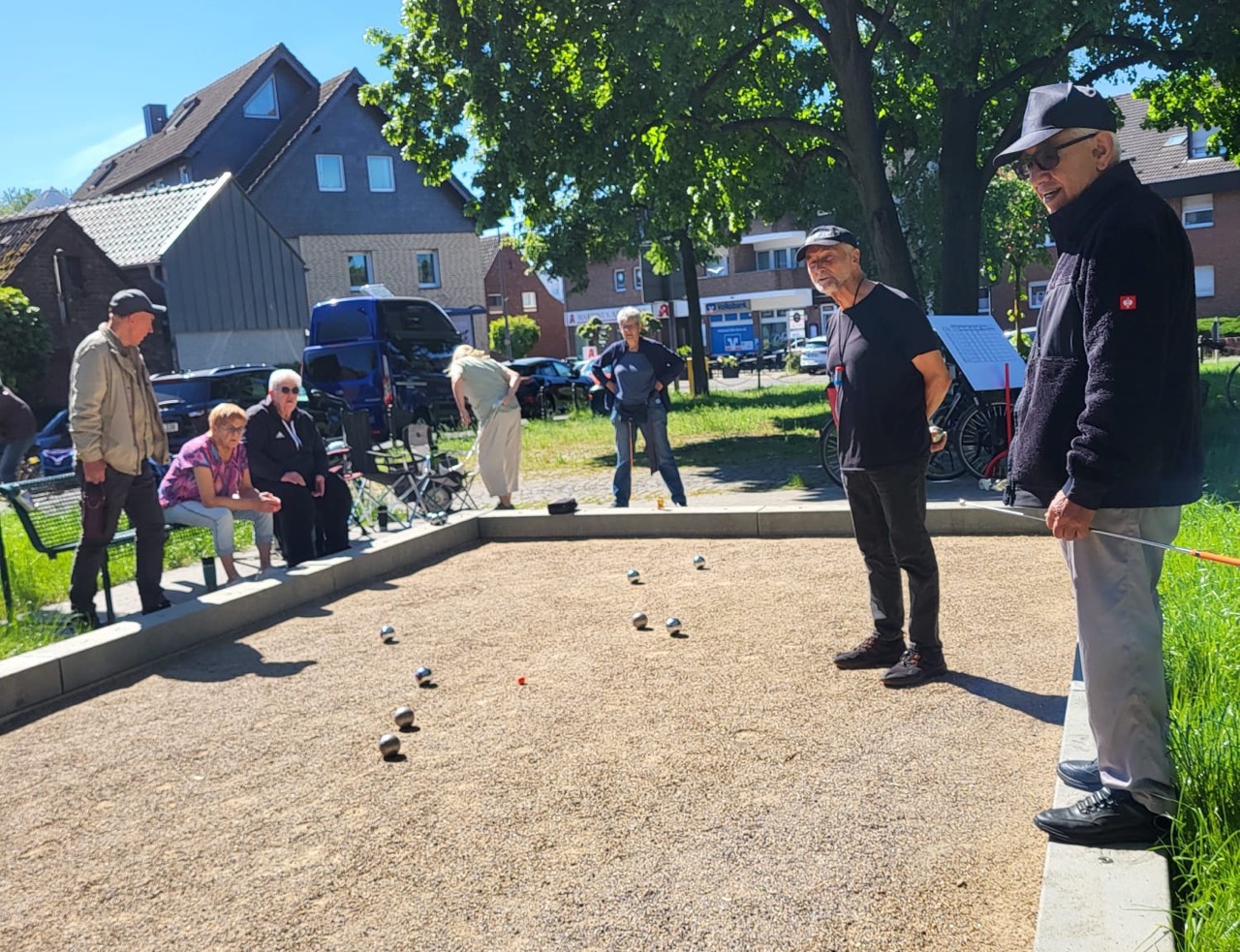 Bouleplatz in Köln-Esch